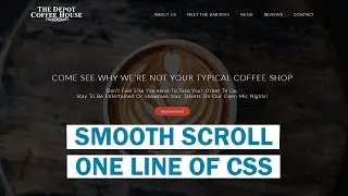 Smooth Scrolling using ONLY one line of CSS
