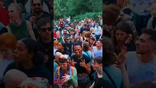 1 Mai Berlin Street Rave Dance 🍄👽 Hasenheide Park