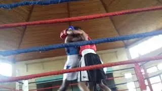Best Boxing Celebration👊😆😉.The innocent killer😊kiazadi in the blue corner