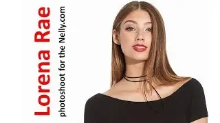 Lorena Rae photoshoot for the Nelly com online shop