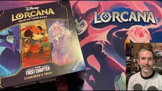 I found Lorcana early at Target | Opening an Illumineer's Trove First Chapter Box of Disney Lorcana