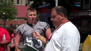 Jake Wallace of Greensburg Central Catholic on MSA Sports Center Stage