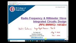 Lecture 4  Part B Alternate approach to implement 90 degree phase shift | Unit 2 RF Transceivers