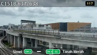 [ECID TB1 View!][SMRT] KSF C151B ~ 637/638 ~ EW3 Simei &rarr; EW5 Bedok