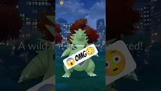 &ldquo;Wild Tyranitar Caught 💥 The Beast is Mine 😎 #PokemonGO #Tyranitar #LegendaryCatch #FinalPush&rdquo;
