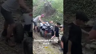 ATV got stuck