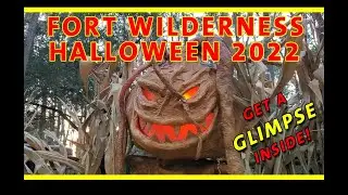 Halloween at Fort Wilderness 2022! Disney World!
