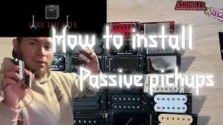 How to install passive pickups