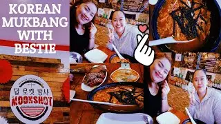FIRST TIME KOREAN MUKBANG | MOON SHOT KOREAN STREET FOOD RESTAURANT IN GENSAN CITY!