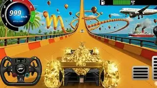 💎 $1,000,000,000 GOLD DIAMOND F1! 🚀 999 KM/H ULTIMATE TECH: GT Car Stunt Master