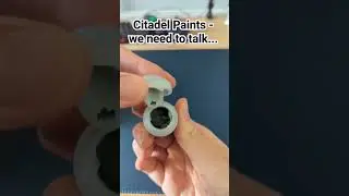 Games Workshop paints - just too many problems.