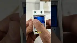 Medidor de consumo el&eacute;ctrico hogar Luz KWh Watt Volt Riel DIN #medidor  #luz  #220V #DIN #electricit