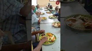 ISKCON Attapur Annadaan at Old Age Home #iskcon #annadanam #oldagehome