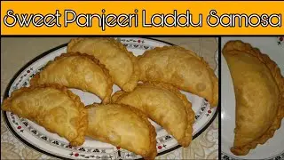 Sweet Panjeeri Laddu Samosa / Traditional Pakistani Sweet / Winter Special Sweets