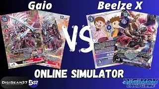 Gaiomon VS Beelzemon X Antibody | Digimon Card Game | BT15 Exceed Apocalypse
