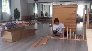 How to assemble Montessori beads cabinet