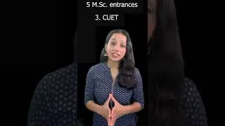TOP 5 M.Sc. Entrances