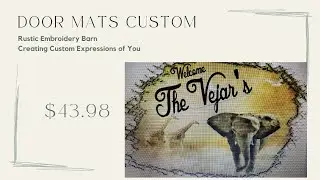 Door Mats Custom | Custom Front Door Mats for Buying | DIY Front Door Mat | Best Quality Doormats