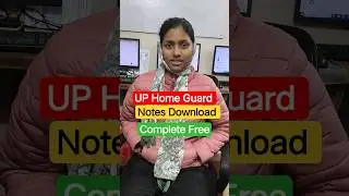 UP Home Guard Complete Notes Download #mocktest #uphomeguard #shorts #shortvideo #ytshorts #viral