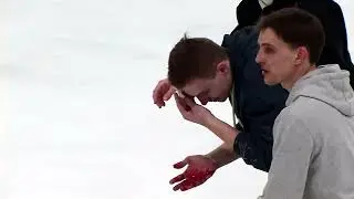 Ледовая арена. Обнинск. 02.12.2022г. Дмитрий Ерофеев. Снято на камеру Canon XL H1