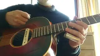 GibsonLG-1にLRバックスM１を搭載してみた。キヨス商会