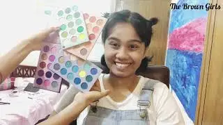 Beauty Glazed colour board eye shadow tray, honest Review & Harley Quinn Transformation