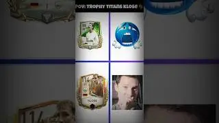 TROPHY TITANS KLOSE🐐//FC MOBILE #fcmobile #fcmobile25 #fifamobile #fifa22 #shorts