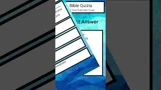 25 Bible Quiz - Old and New Testament Questions #biblegames #biblequiz