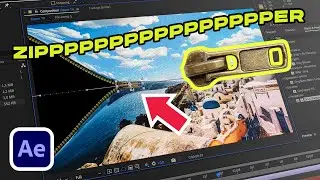 ZIPPER TRANSITION EFFECT | AFTER EFFECTS FULL TUTORIAL