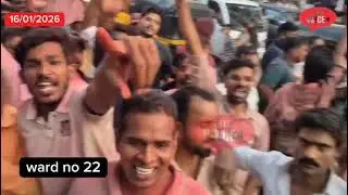 Baar baar recounting Se ghussai Janta || Mangal Bhavan ke bahar hungama
