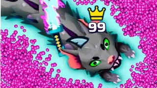 Snake.io Biggest Monster Snake Vs Full Snake Map World Record highest Kills Snake.io Gameplay