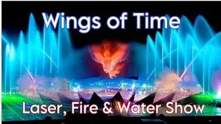 Wings of Time - Sentosa Laser, Fire & Water show. #singapore #youtube #sentosaislandsingapore