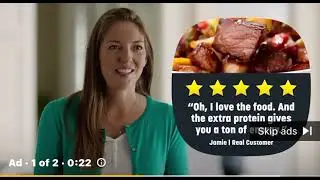 Nutrisystem 2022 YouTube ad