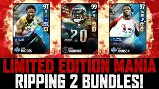 MUT 17 - LIMITED EDITIONS EVERYWHERE! | CJ2K - 99  DAWKINS - XAVIER RHODES | RIPPING BUNDLES!