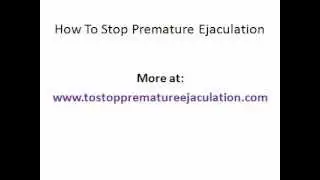 How To Stop Premature Ejaculation (1)