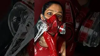 SPIDEY #antigas #gasmask #funny #respirator #gloves #spider #asmr