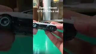 Tomica多美 Nissan GTR34 Police car