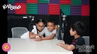 Zoe, Antonio y Fernando (Podcast Room By Kidsquad)