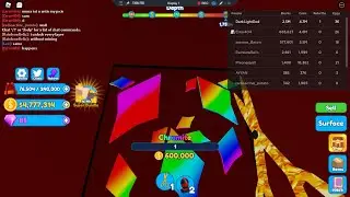 Mining Unobtanium and Chromite in Mining Simulator 2 Roblox
