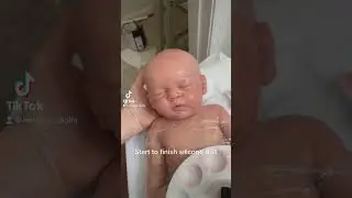 Silicone painting #silicone #reborn #dolls #art #artist #painting #shorts #rebornbaby