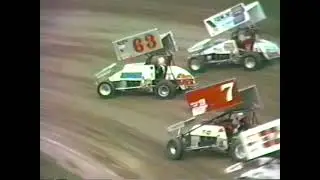 All Star Circuit of Champions Sprints 4th Heat at Fremont Speedway