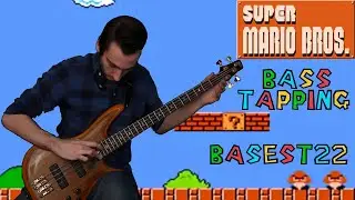Super Mario Bros Main Theme 4 String Bass Tapping Cover