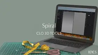 CLO 3D Tools Explained, Under 2 Mins- Spiral