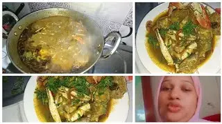 Crab curry quick and easy@BAKBAKKIDUNIYA 