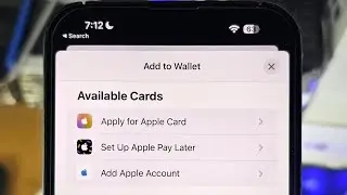Apple Card НЕ отображается в Wallet РЕШЕНО!