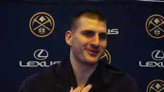 Jokic catches himself from saying 