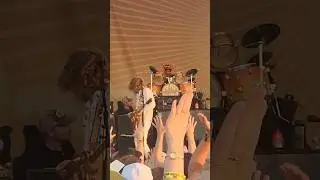 Animal (of The Muppets) joins My Morning Jacket at Newport Folk Fest.