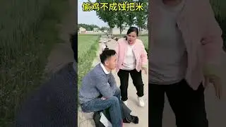 Stealing the chicken is losing the rice!#shortvideo #funny