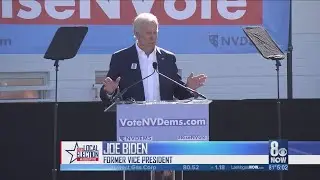 VIDEO: Vice President Joe Biden Speaks at downtown Las Vegas voting rally