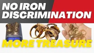 Beach Metal Detecting Iron Blanking vs All Metal Mode WHY DISCRIMINATION COSTS YOU TREASURE